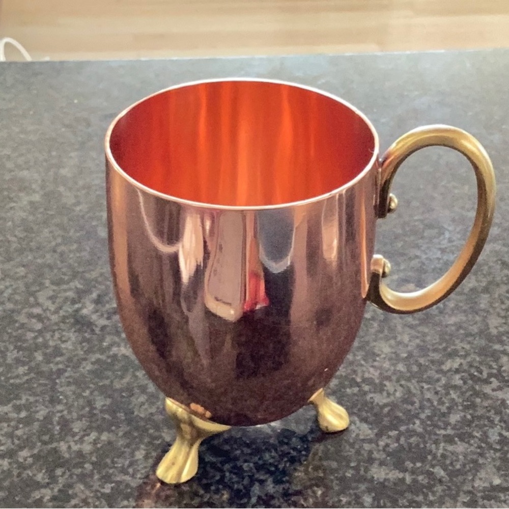 Beautiful Brass and Cope Mules